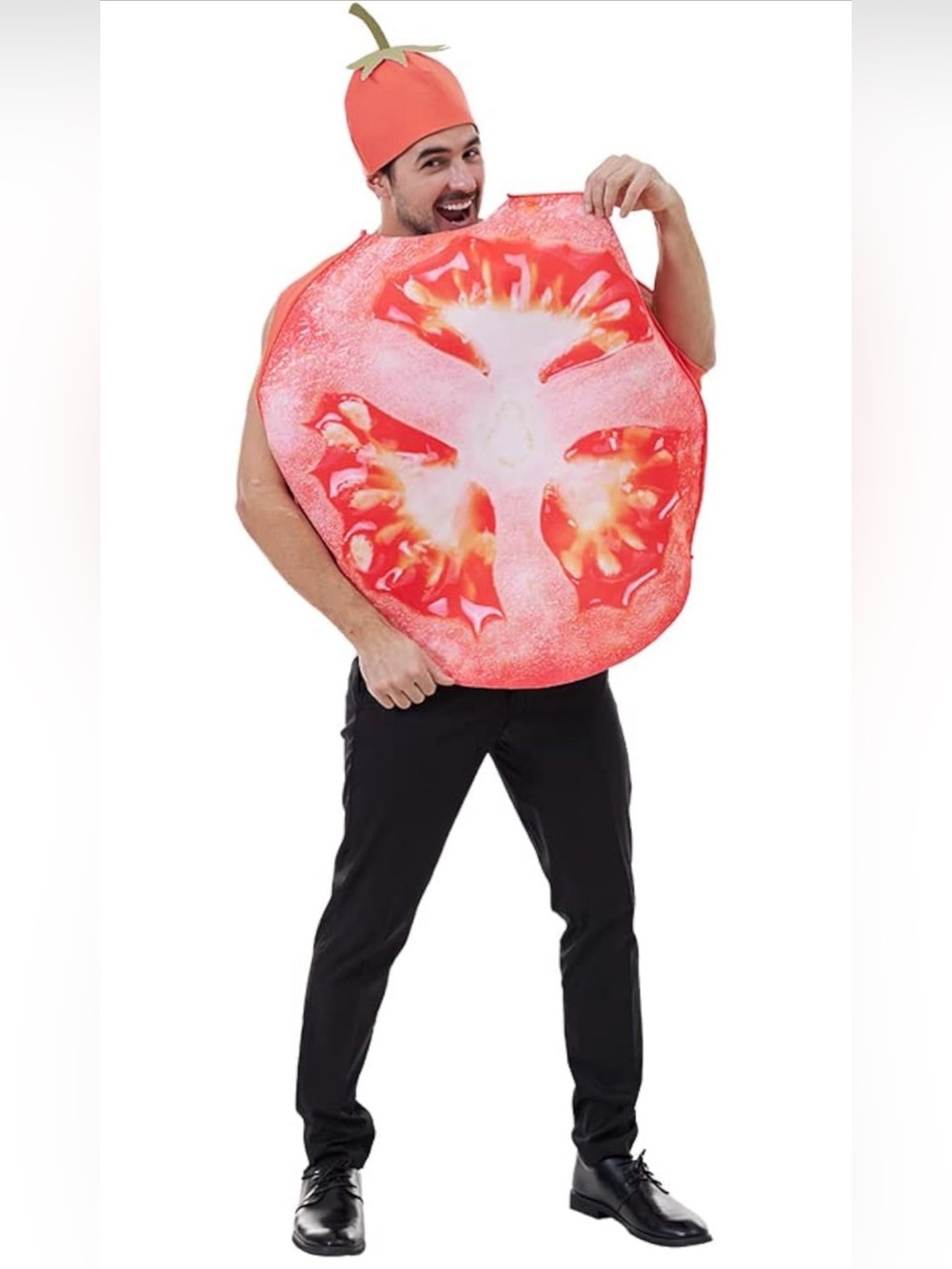 Tomato Adult Halloween Costume - Picture 4 of 7